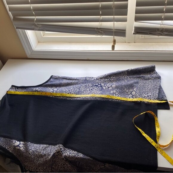 Parsley Sage Long Cardigan Vest Woman Large Pockets Boho Artsy Festival Office - Picture 10 of 12